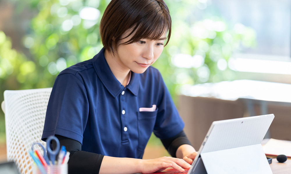 介護サービスの情報共有イメージ